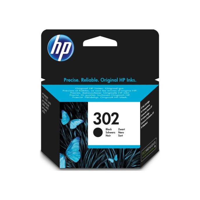 HP 302 Inktcartridge Zwart