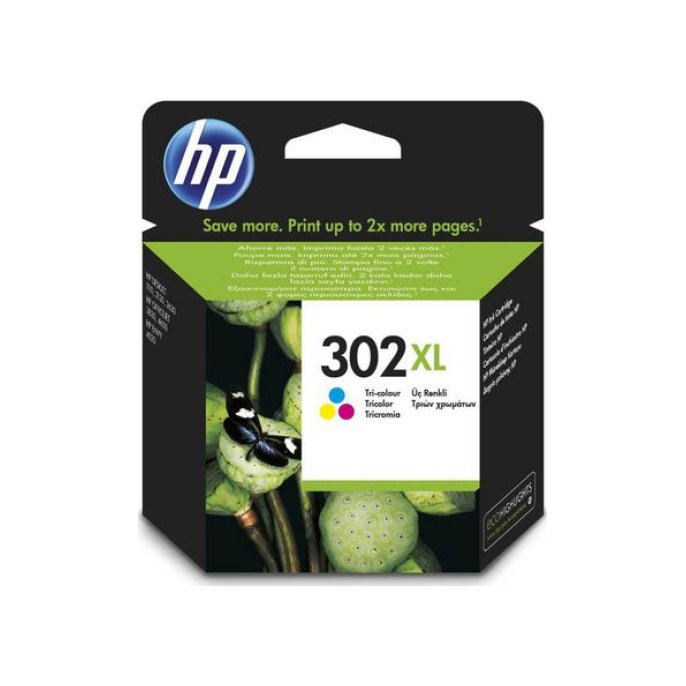 HP 302XL Inktcartridge Hoog Capaciteit Kleur