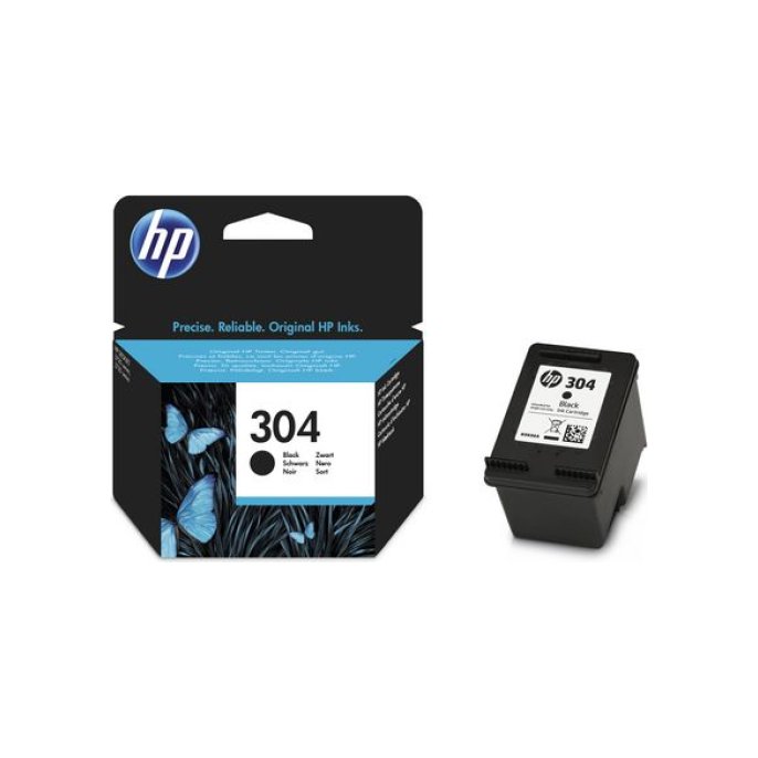 HP 304 Inktcartridge Zwart