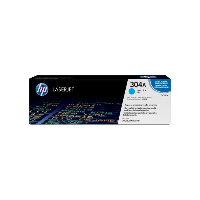 HP 304A Toner Cyaan