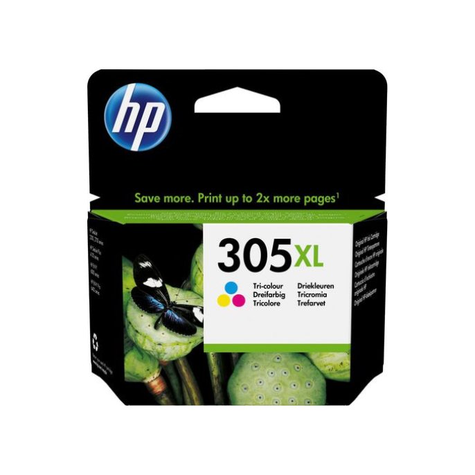 HP 305XL Inktcartridge. 3 Kleuren