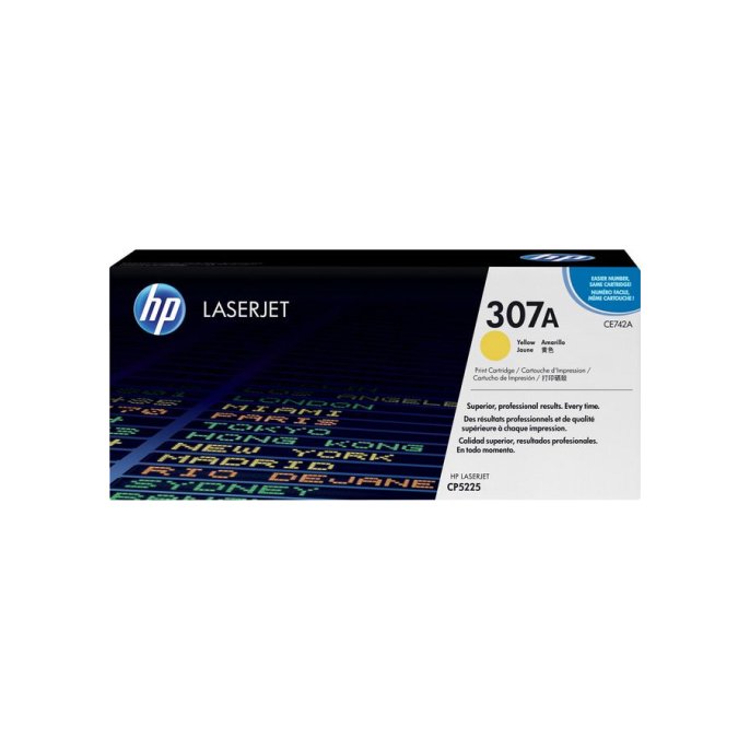 HP 307A Toner Geel