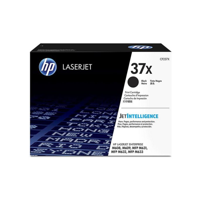 HP 37X Toner Hoog Capaciteit Zwart