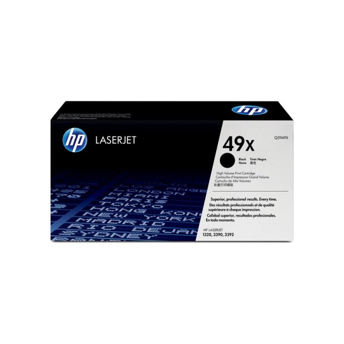 HP 49X Toner Hoog Rendement Zwart