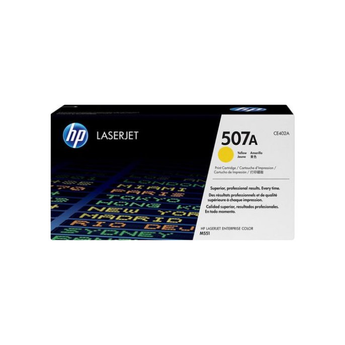 HP 507A Toner Geel