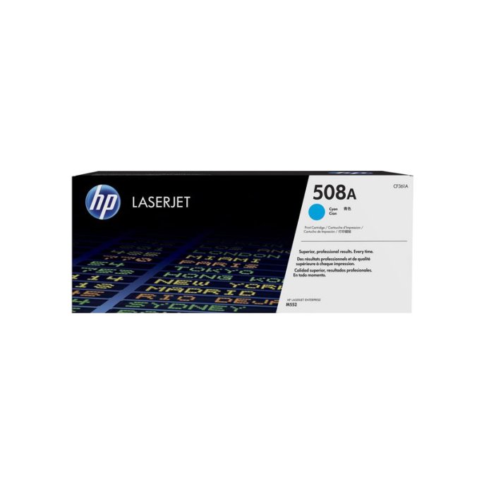 HP 508A Toner Cyaan