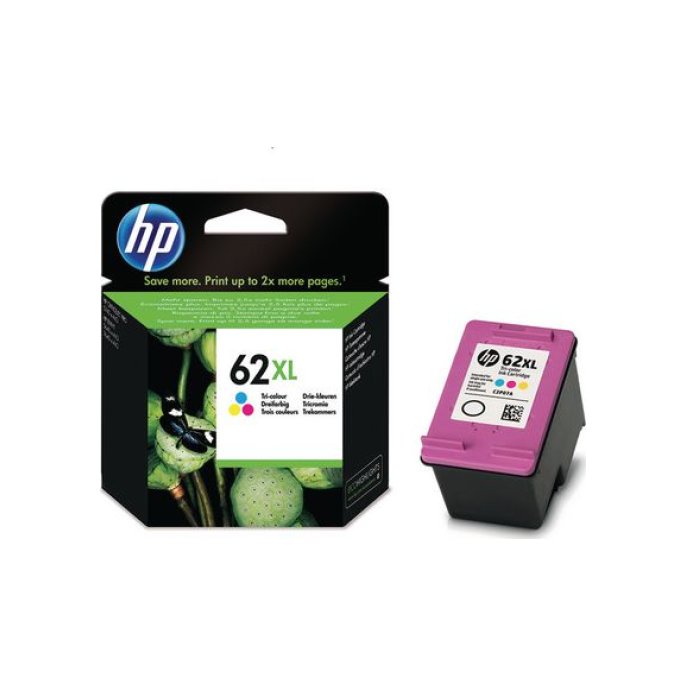 HP 62XL Inktcartridge Hoog Capaciteit Kleur