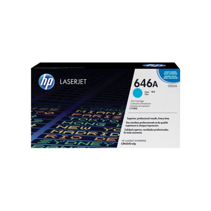 HP 646A Toner Cyaan