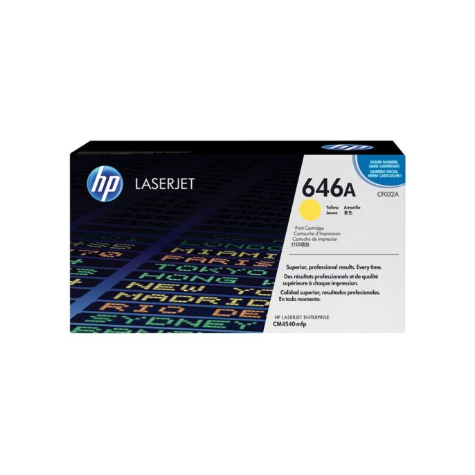 HP 646A Toner Geel