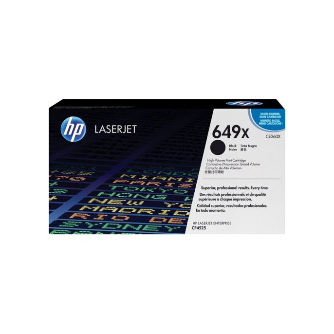 HP 649X Toner Hoog Rendement Zwart