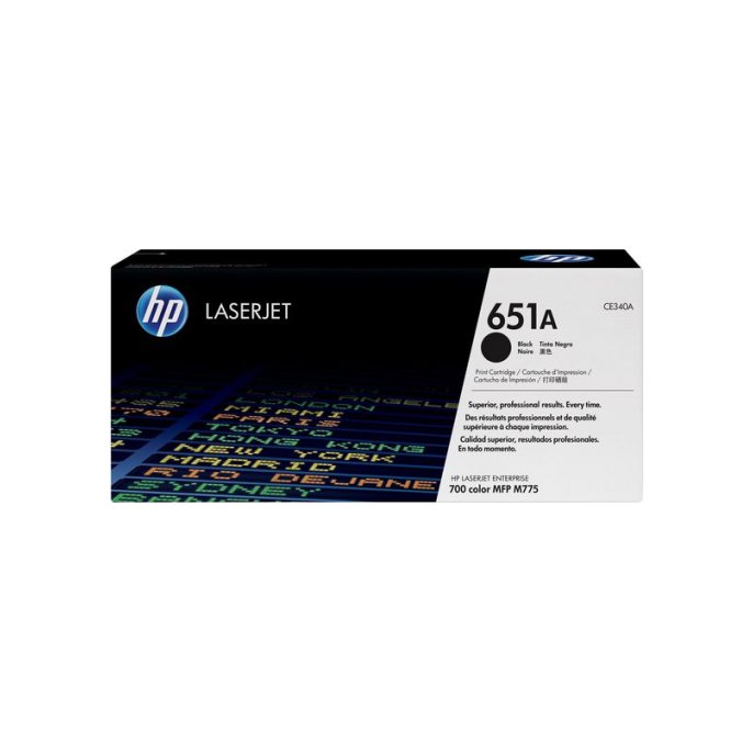 HP 651A Toner Hoog Rendement Zwart