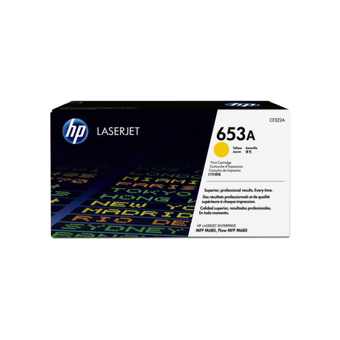 HP 653A Toner Geel