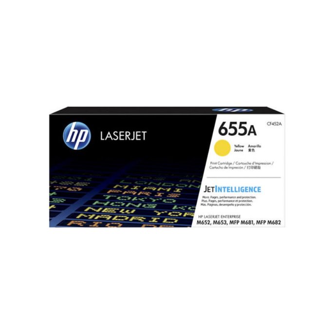 HP 655A Toner Geel