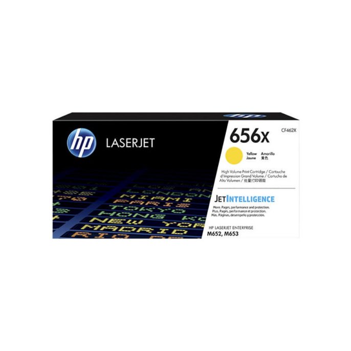 HP 656X Toner Geel