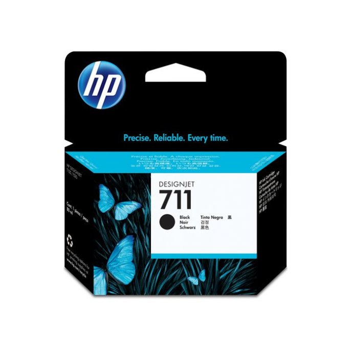 HP 711 Inktcartridge Zwart