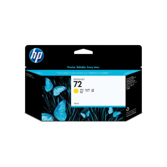 HP 72 Inktcartridge Geel