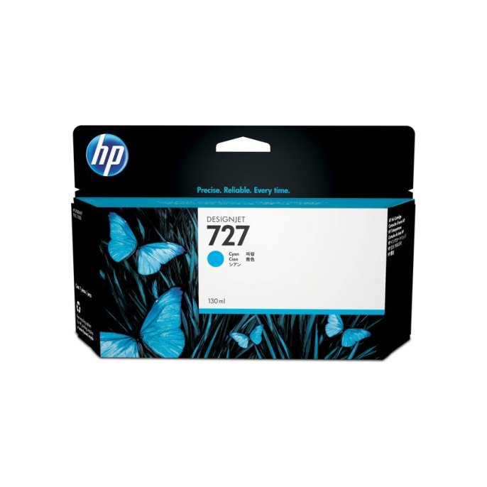 HP 727 Inktcartridge 130ml Cyaan