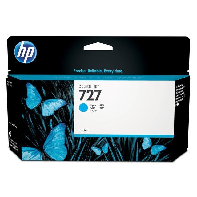 HP 727 Inktcartridge 130ml Cyaan