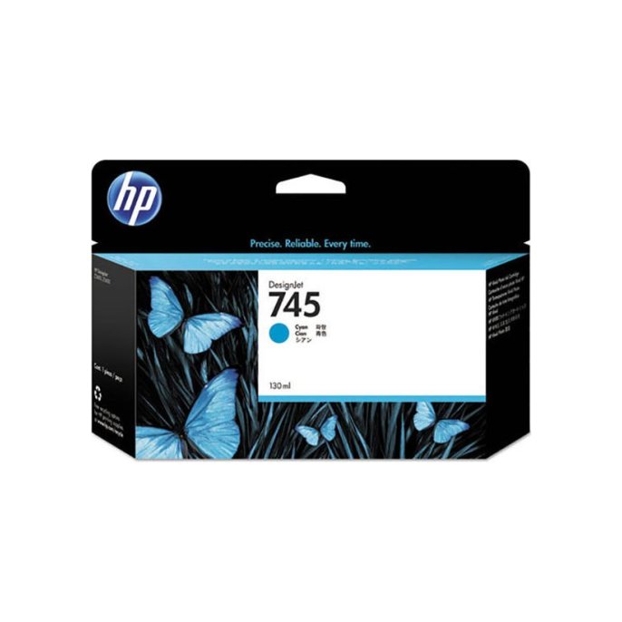 HP 745 Inktcartridge Cyaan