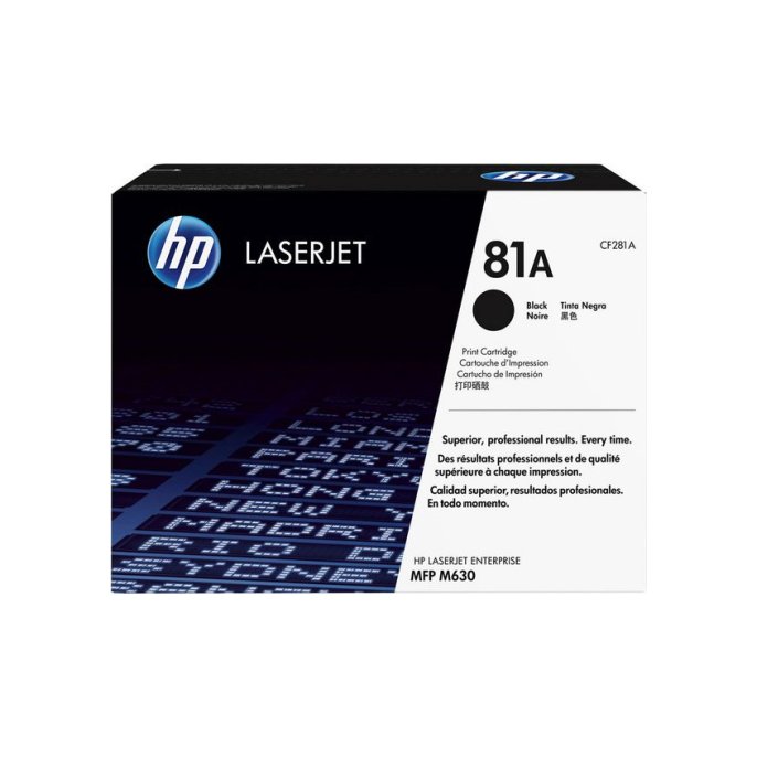 HP 81A Toner Hoog Rendement Zwart