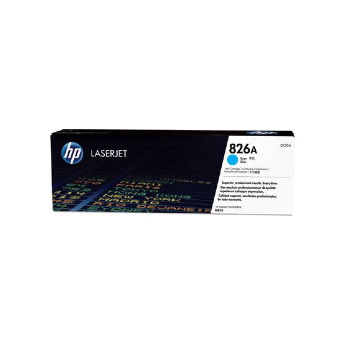 HP 826A Toner Cyaan