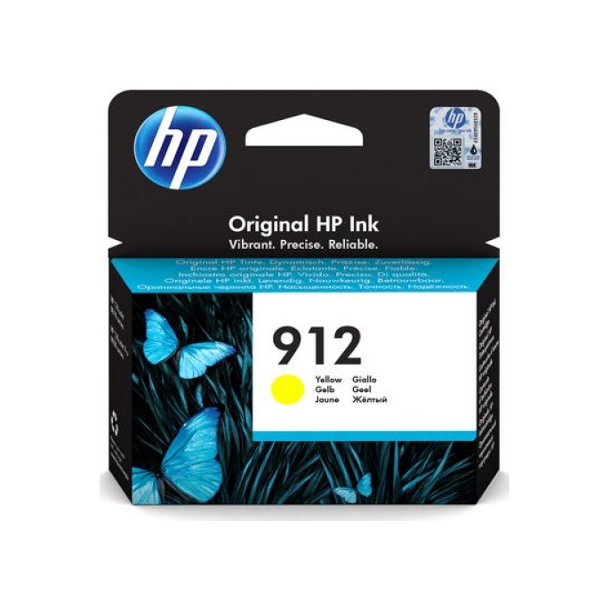 HP 912 Inktcartridge Geel