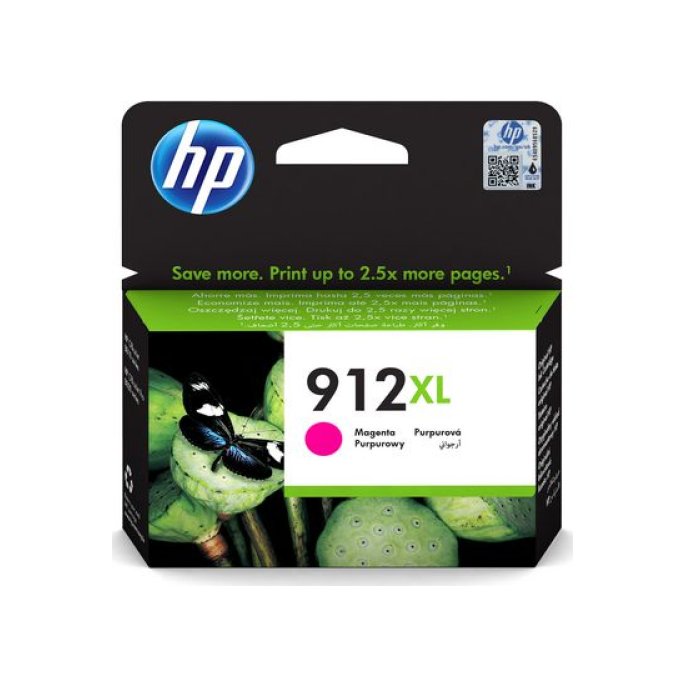 HP 912XL Inktcartridge Hoog Capaciteit Magenta