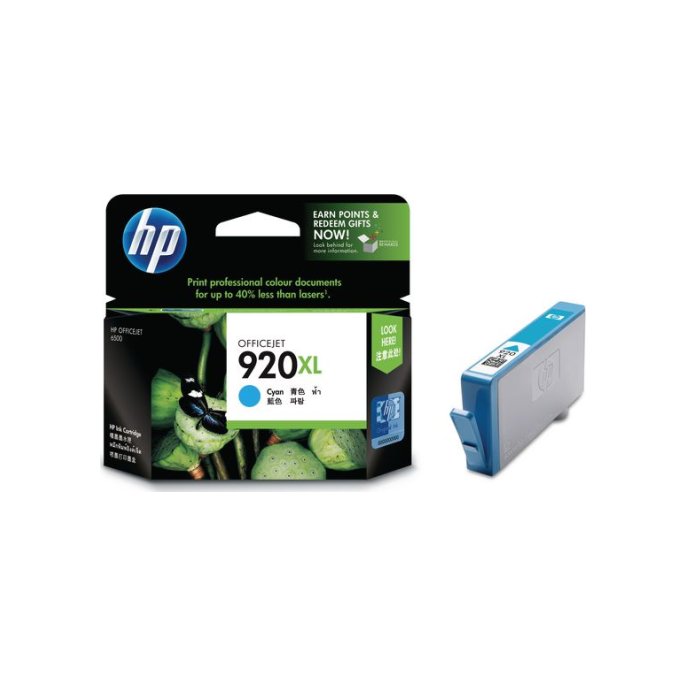 HP 920XL Inktcartridge Cyaan