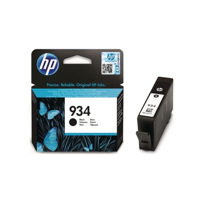 HP 934 Inktcartridge Zwart