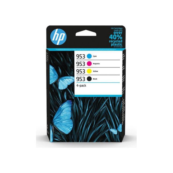 HP 953 inktcartridge 6ZC69AE MultiPack BCMY (pak 4 stuks)