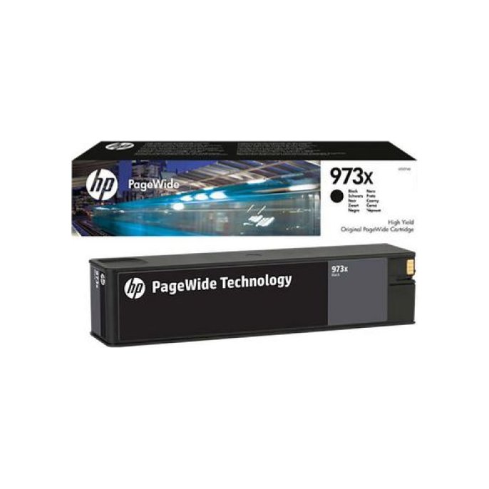 HP 973X Inktcartridge Hoog Capaciteit Zwart