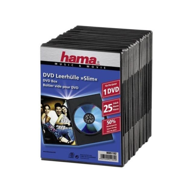 Hama DVD-Rom Slimbox (pak 25 stuks)