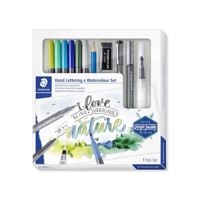 Handlettering set STAEDTLER aquarel ass