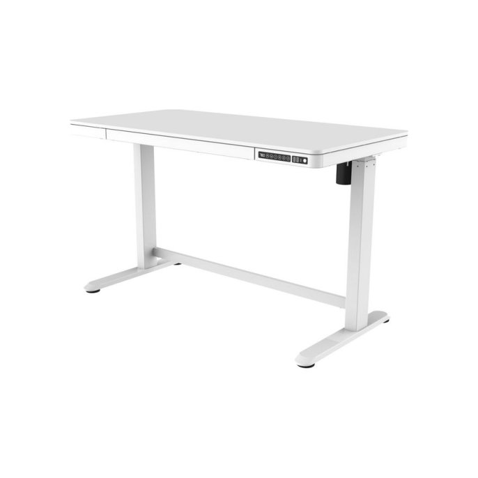 Home75 Zit-Sta Bureau 120 x 60 cm Wit