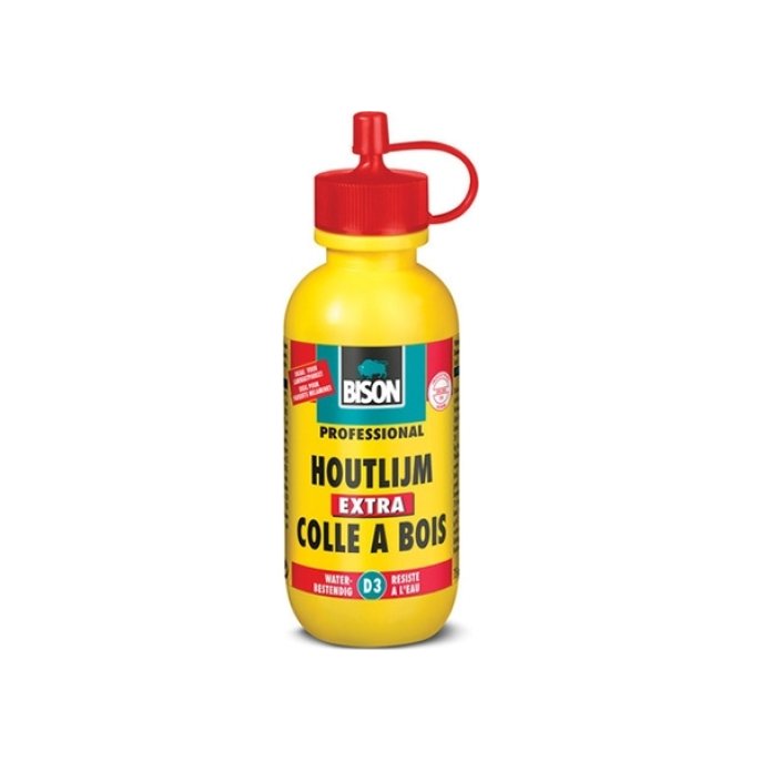 Houtlijm Bison fles D3 75ml extra wit