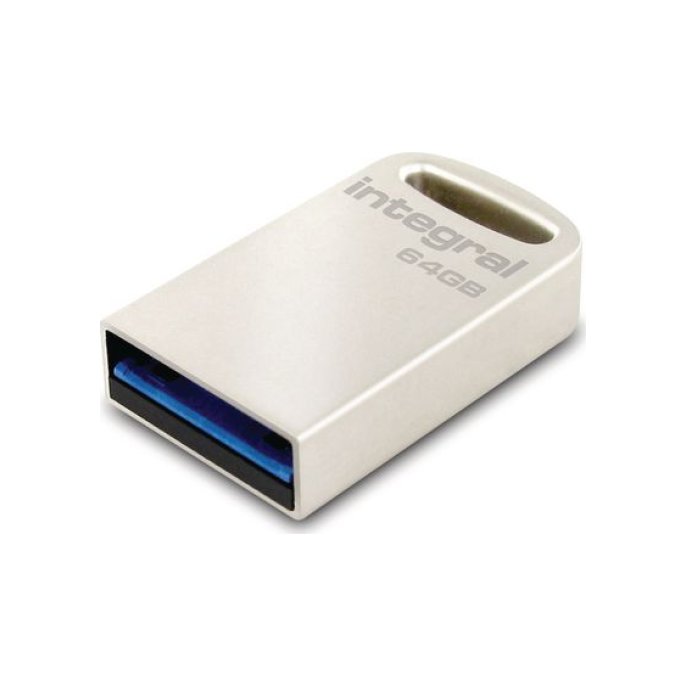 INTEGRAL MEMORY Fusion USB-Stick 30 64 GB Zilver