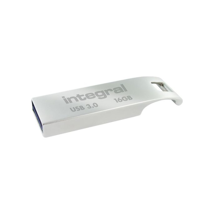 INTEGRAL MEMORY Metalen ARC USB-Stick 30 16 GB Zilver