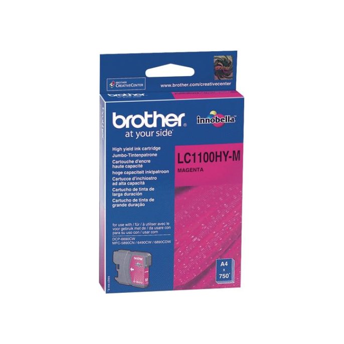 Inkjet Brother LC-1100HYM HC magenta