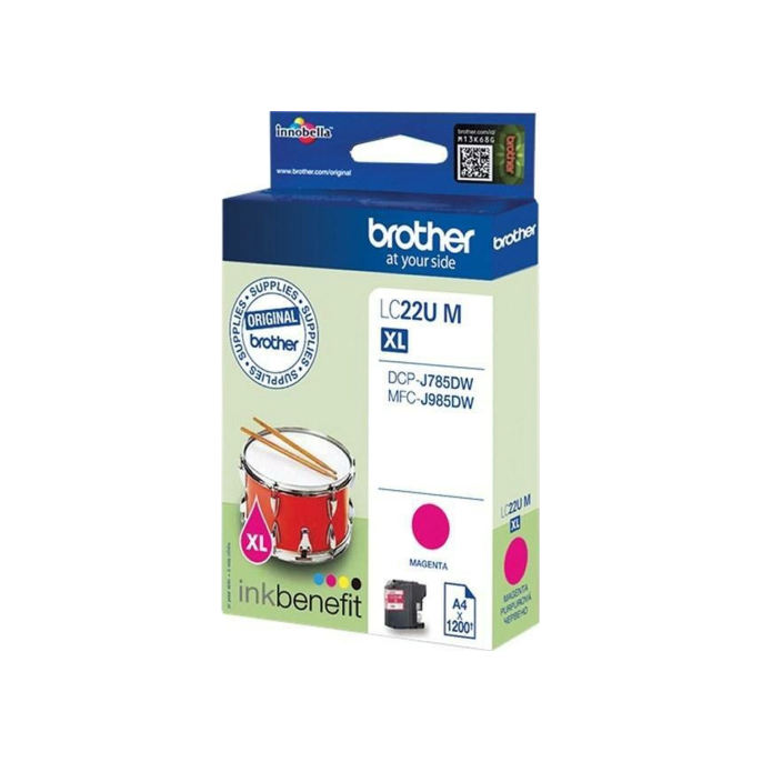 Inkjet Brother LC22UMBP HC magenta