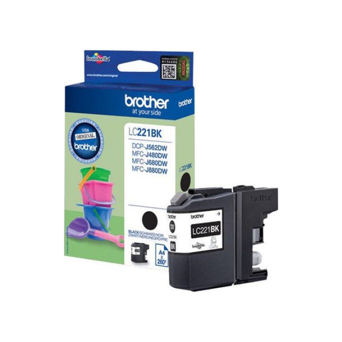 Inkjet Brother Lc221 zwart