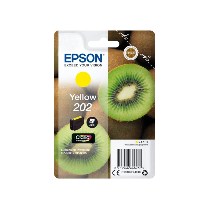 Inkjet Epson 202 C13T02F44010 geel