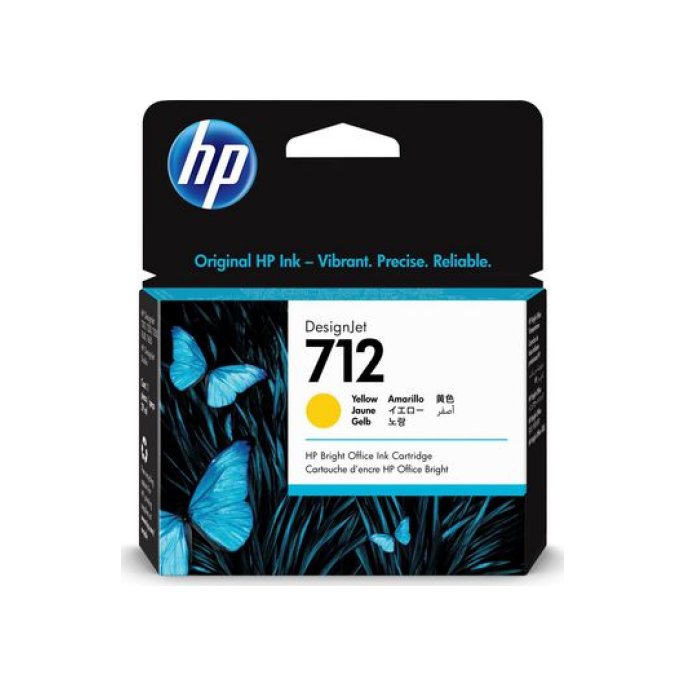 Inkjet HP 712 3ED69A 29ml geel