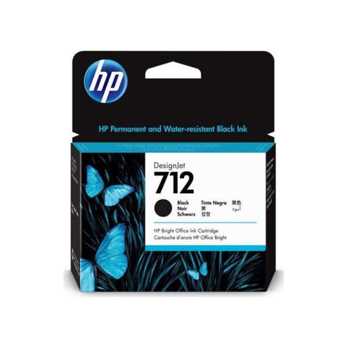 Inkjet HP 712 3ED71A 80ml zwart