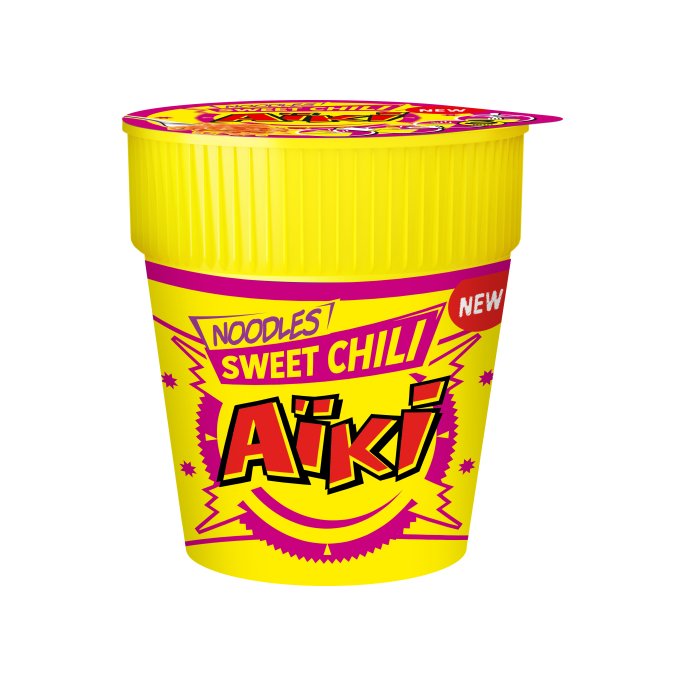 Instant noedels Aiki sweet chili 68g/ds8