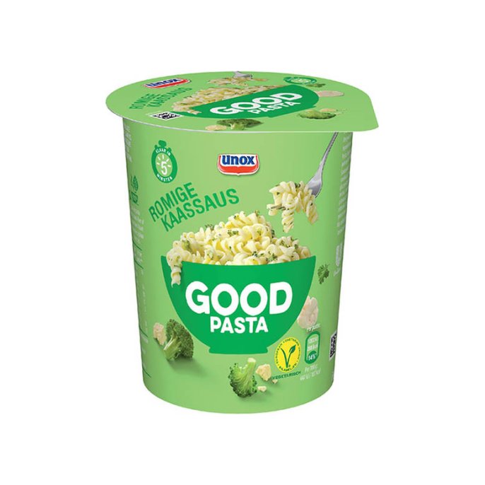 Instant pasta Unox kaassaus cup/pk8