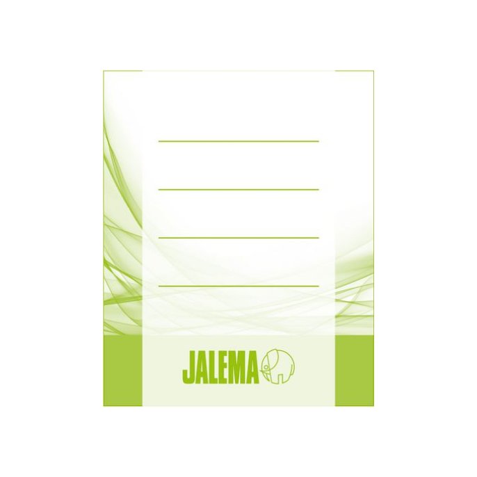 JALEMA Etiketten voor Gemeente Archiefdoos 100 x 80 mm Groen (pak 50 stuks)