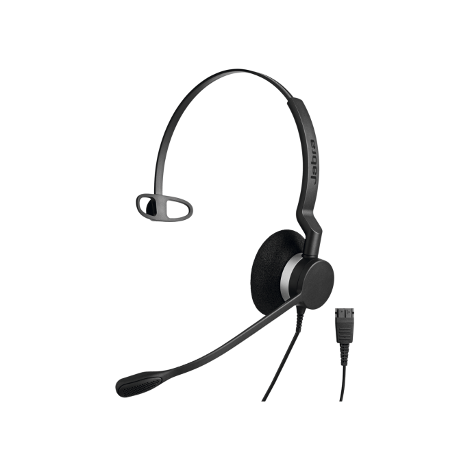 Jabra BIZ 2300 QD On-Ear Headset Mono USB Zwart