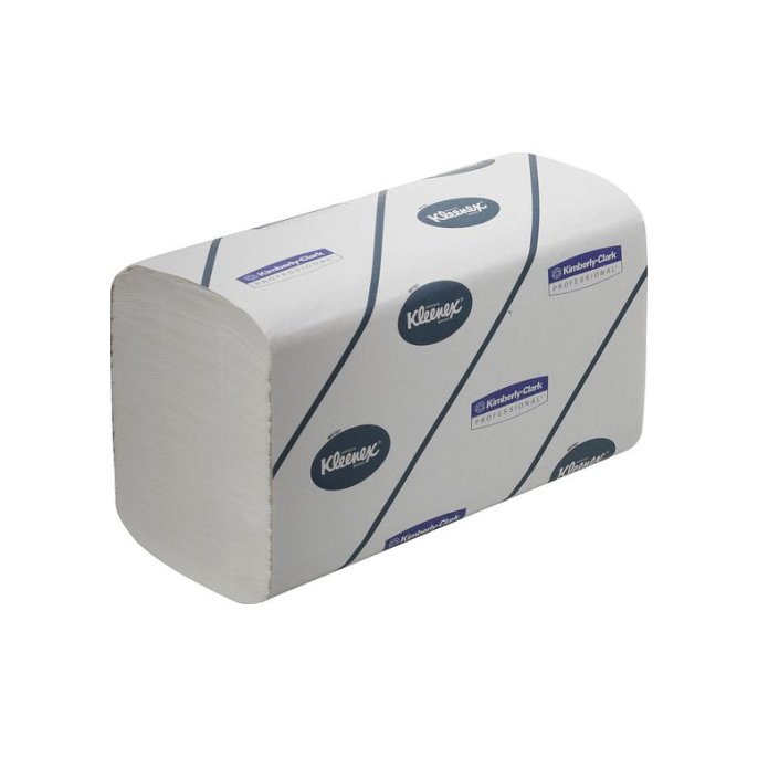 KLEENEX® 6789 Extra Kleine Papieren handdoeken 2-laags 21.5 cm Wit (doos 15 wikkels)