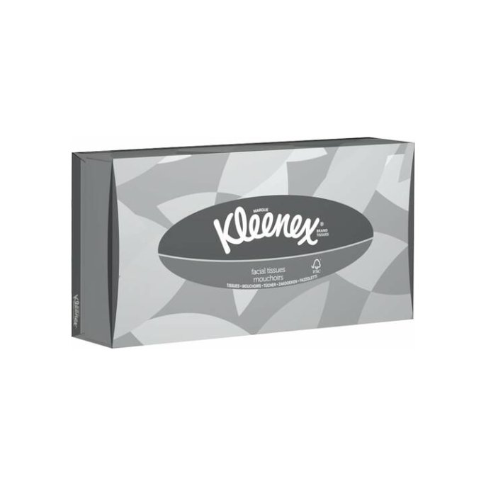 KLEENEX® 8835 Facial Tissues in dispenserdoos 2-laags (doos 21 x 100 stuks)