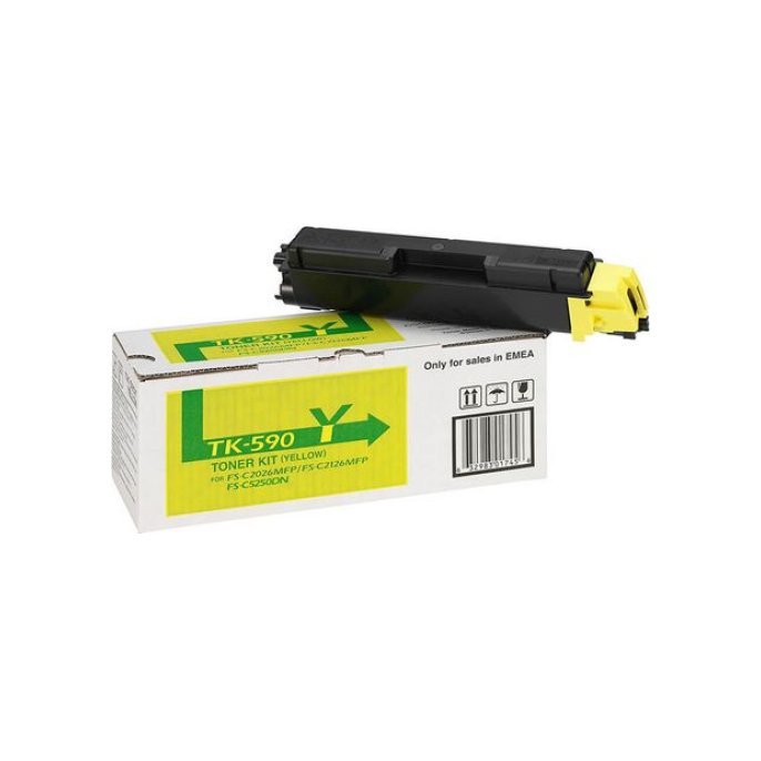 KYOCERA TK 590 Toner Geel